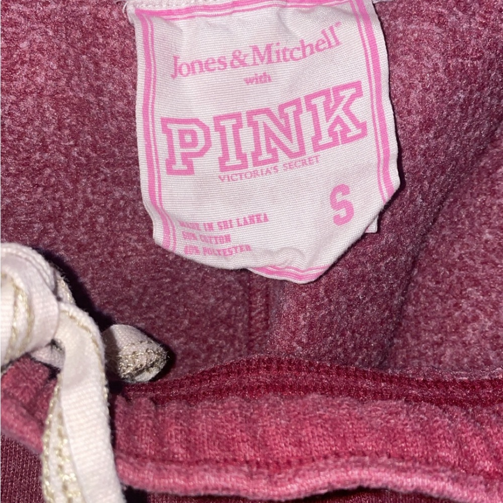PINK Victoria's Secret Burgundy Sweatpants - Picture 5 of 5
